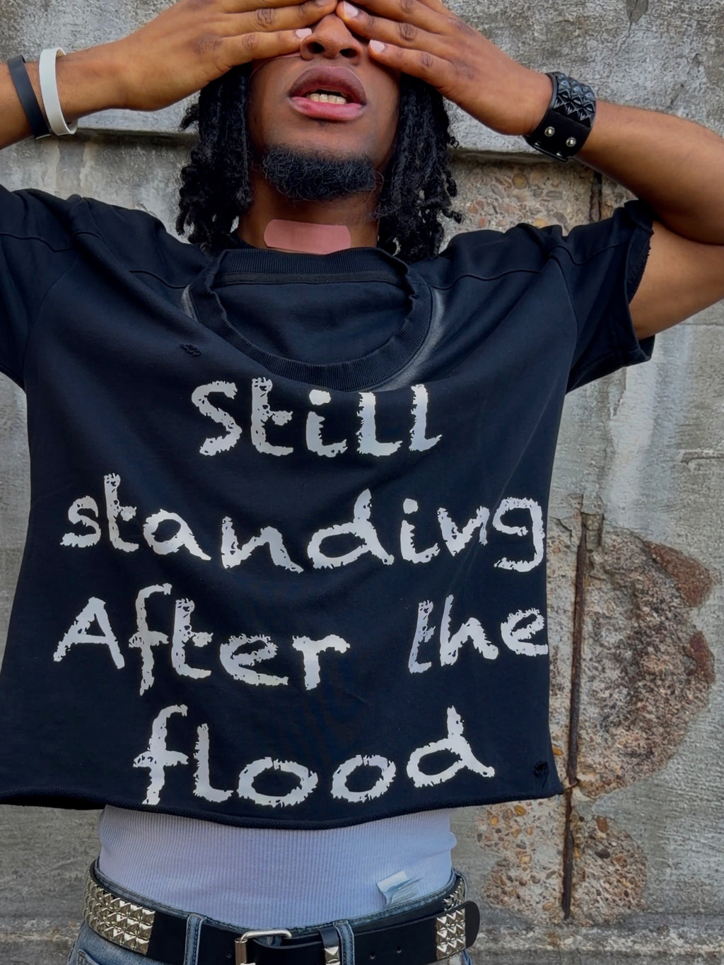 Still standing tee
